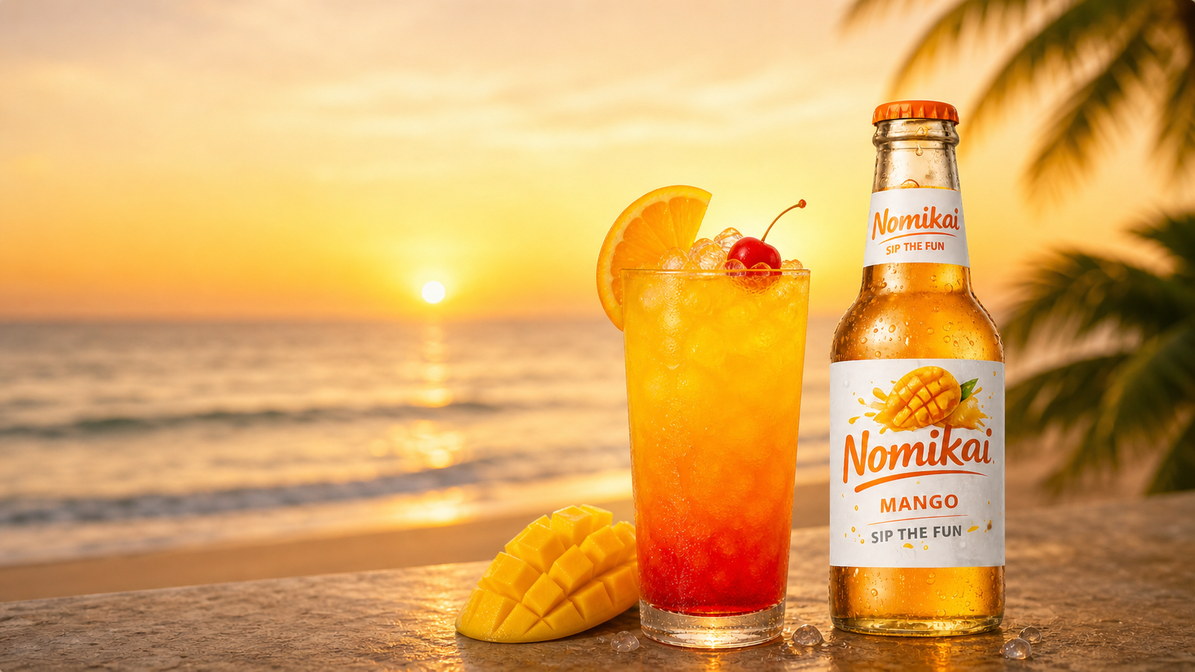 Mango Sunrise cocktail